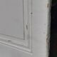 Communication door h221xL90cm old paneled, molded, interior