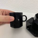 Esso Arcoroc black mug