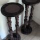 Pair of African stools