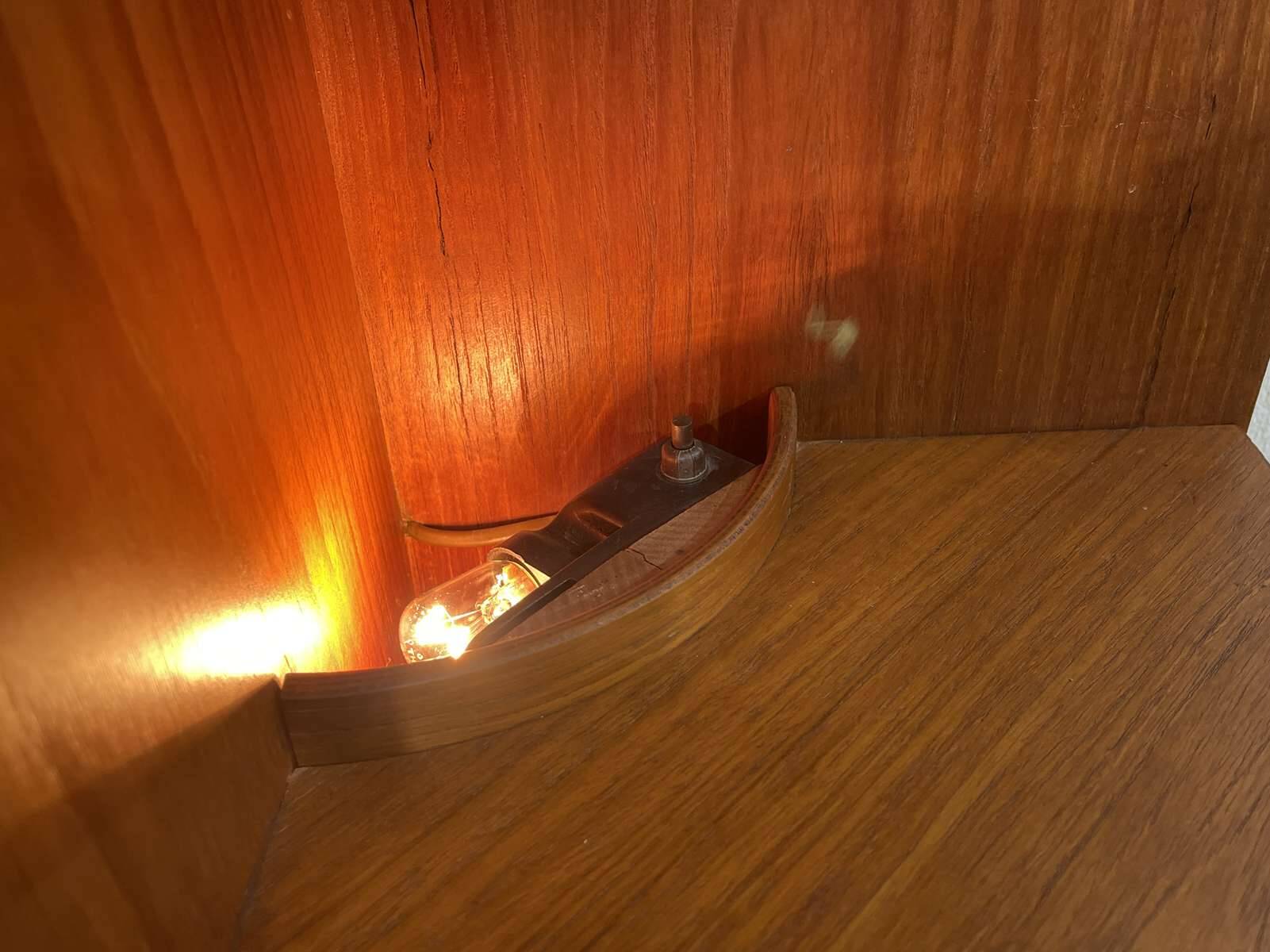 GPlan teak corner cabinet from the 1970s