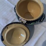 Coffee maker and pot set in Alsace stoneware
