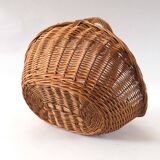 Caramel rattan basket