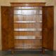 Vintage Regency style Italian marquetry wardrobe