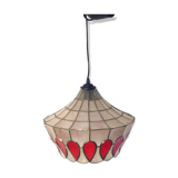 Red mother-of-pearl suspension