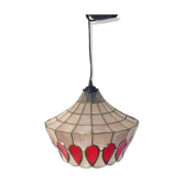 Red mother-of-pearl suspension