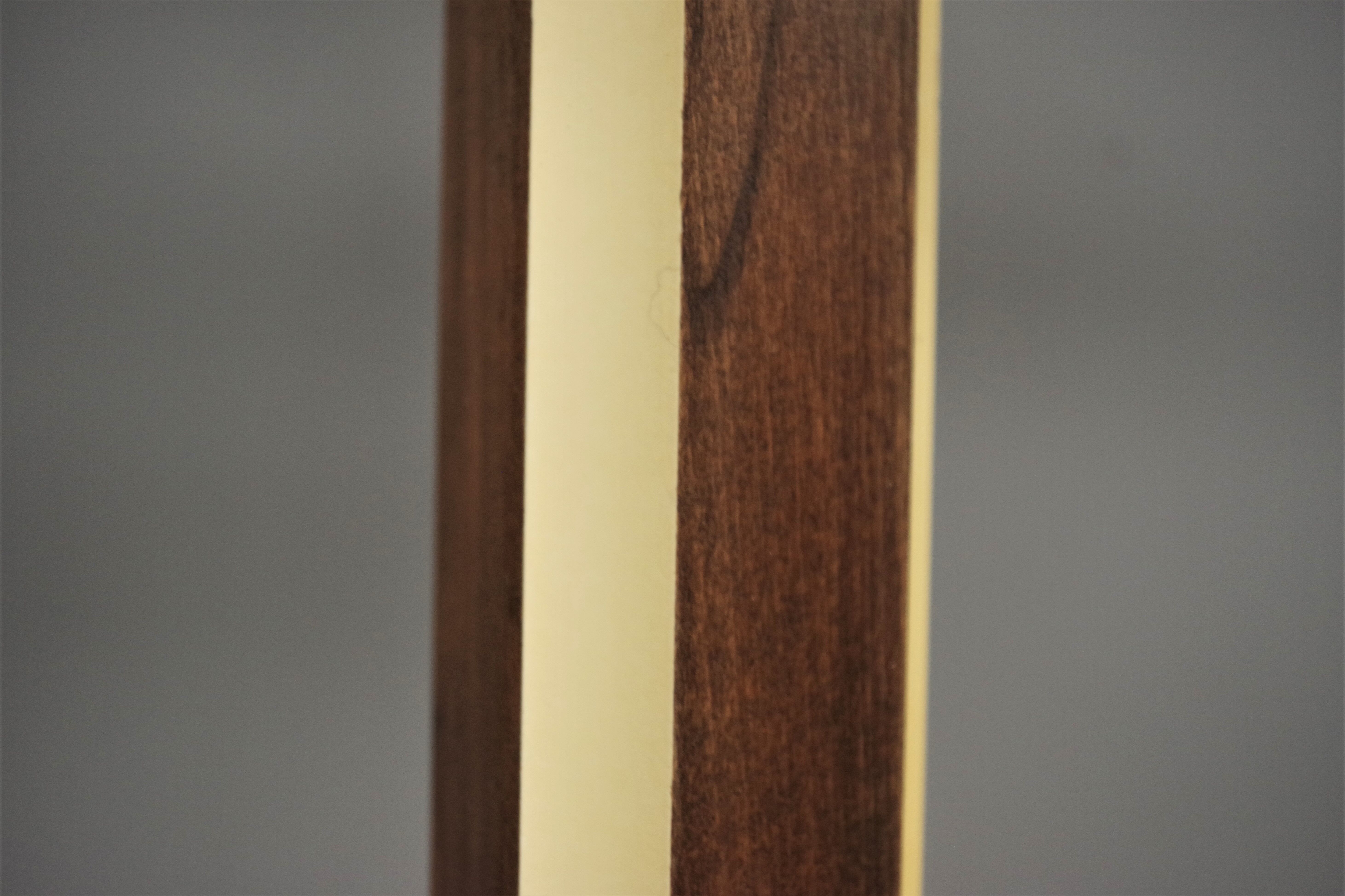 Wooden column coat rack  1965