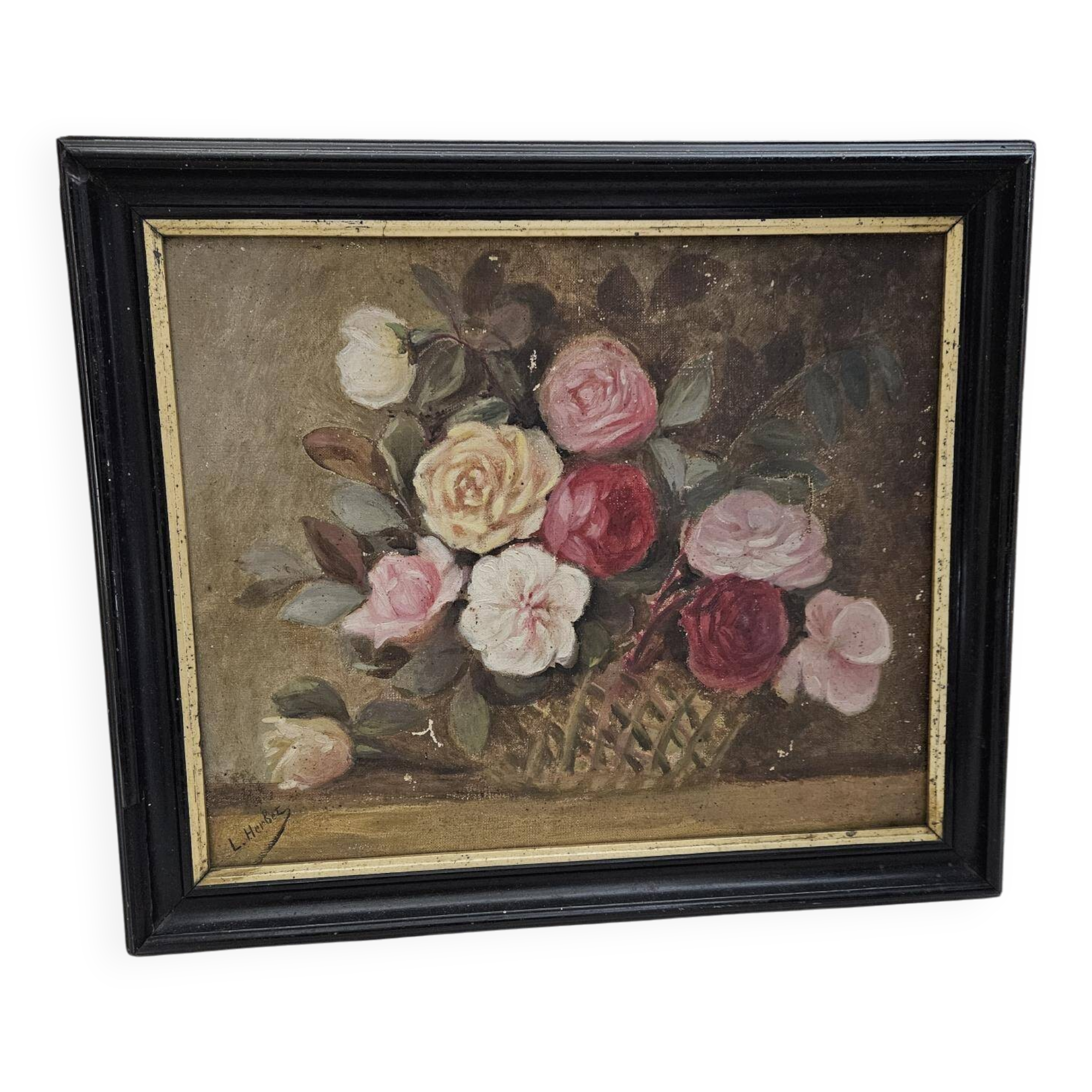 Rose Bouquet Painting