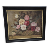 Rose Bouquet Painting