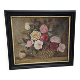 Rose Bouquet Painting