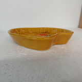 Vintage trinket bowl has strawberry décor