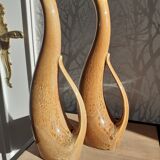 Pair of soliflore vases