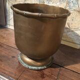 Cache pot en laiton