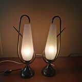 Pair of vintage Arlus lamps