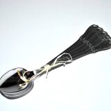 Set of 8 metal ice cream spoons Goldsmith Jean Gouzon