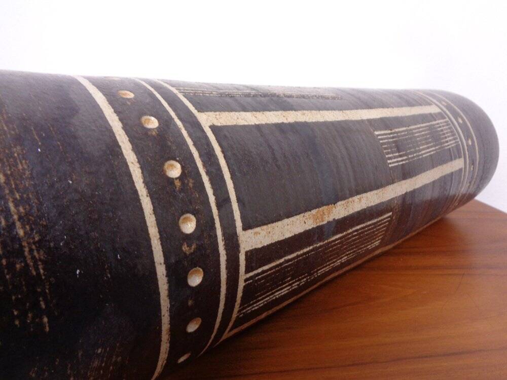 Large ceramic vase from VEB, East Germany, 1960s.