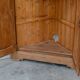 Encoignure ancienne en pin 1930