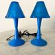 Pair of Lulu lamps by Veneta Lumi Z 2000 90s
