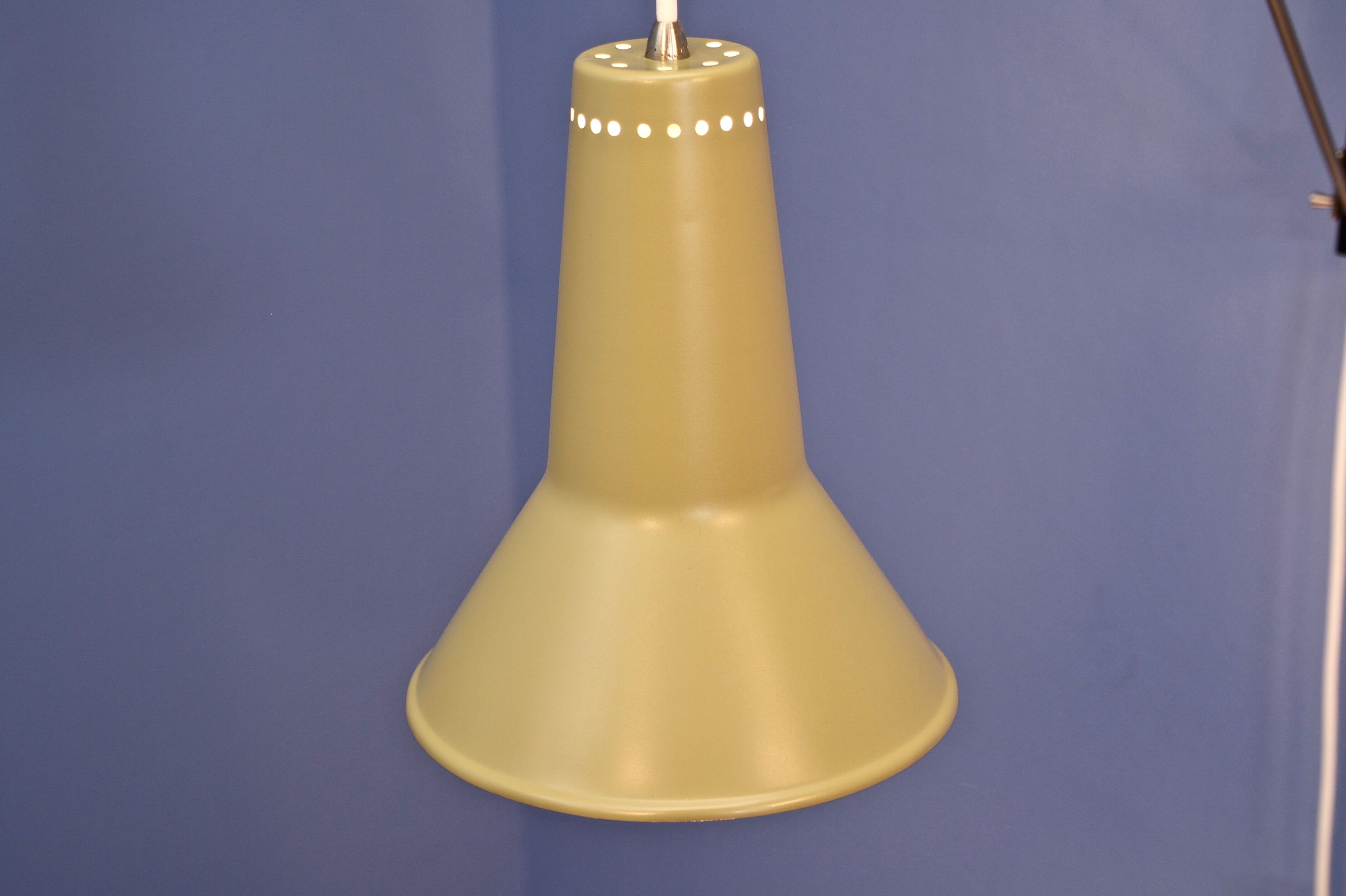 Dutch counterbalance arc wall lamp by Willem Hagoort for Hagoort Lighting, 1950s