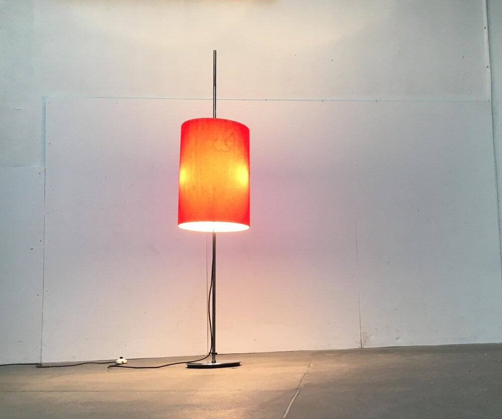 German space age floor lamp by Staff Leuchten, 1960s.