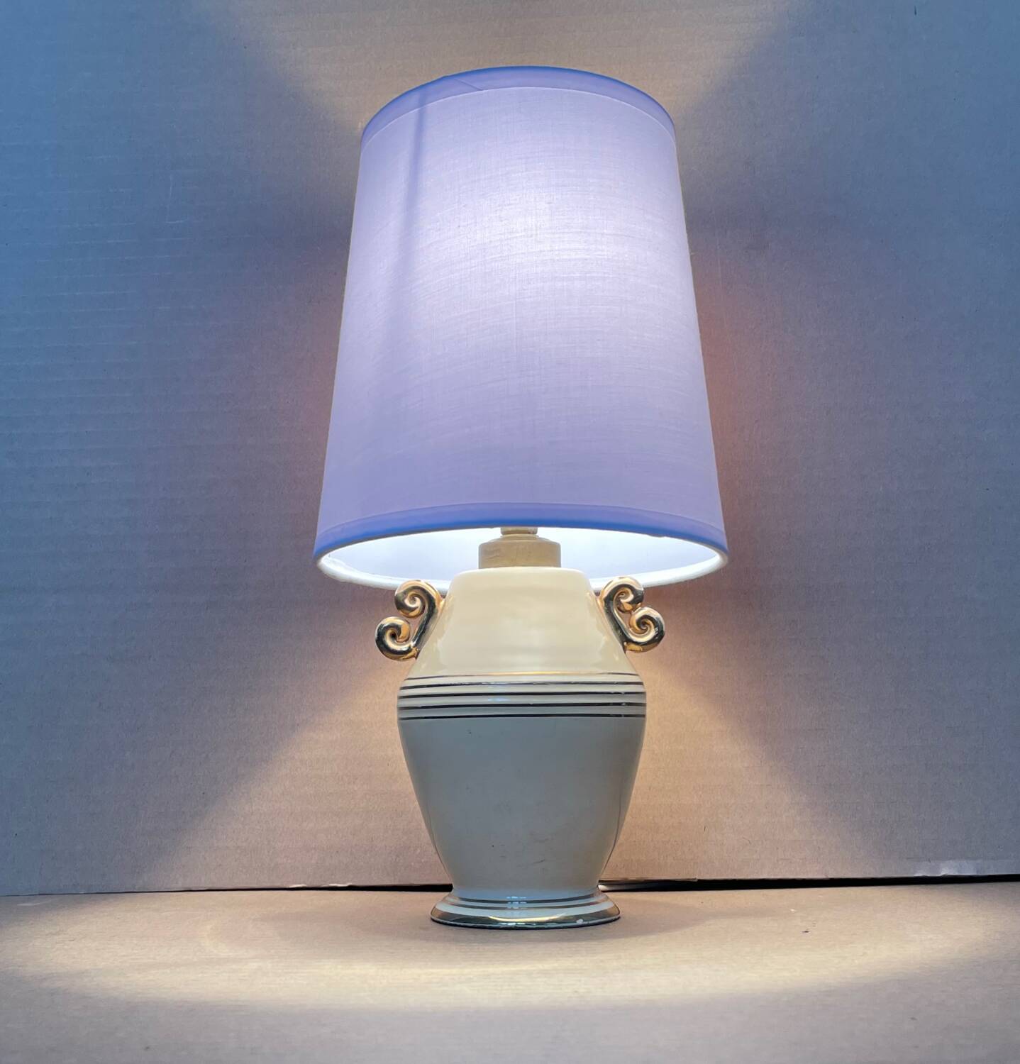 Small antique ear lamp