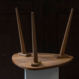 Triangular side table by Cees Braakman for Pastoe, Dutch design, 1960s