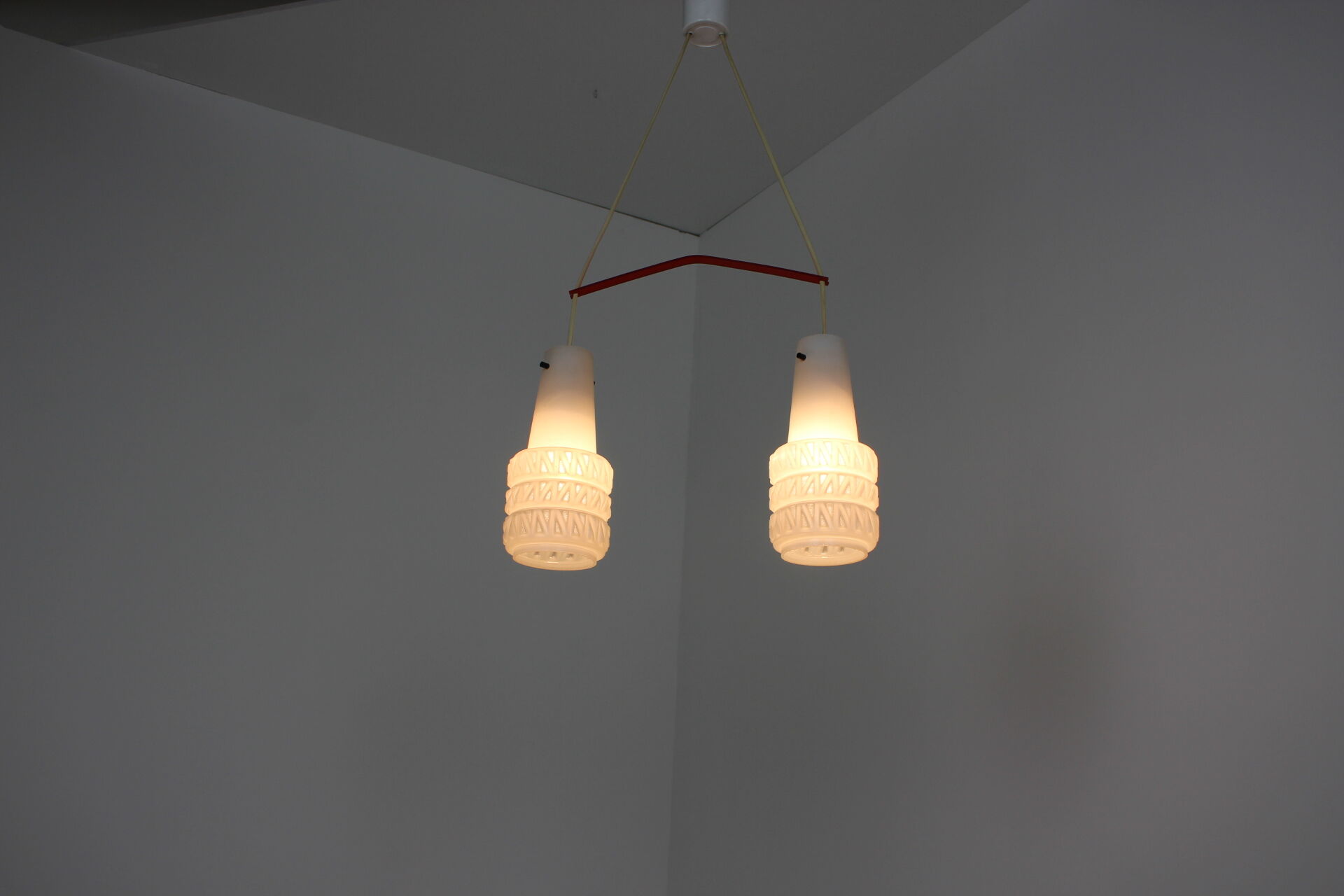 Mid-century German chandelier, 1970's.