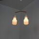 Mid-century German chandelier, 1970's.