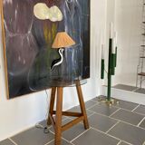 Vintage tripod wood table