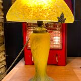Table lamp glass paste