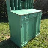 Meuble de métier vert