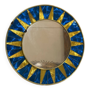 Miroir soleil en pâte