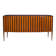 MID 20thC ITALIAN STRIPED WOODEN BUFFET BY PAOLO BUFFA c.1950