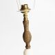 Vintage brass lamp foot