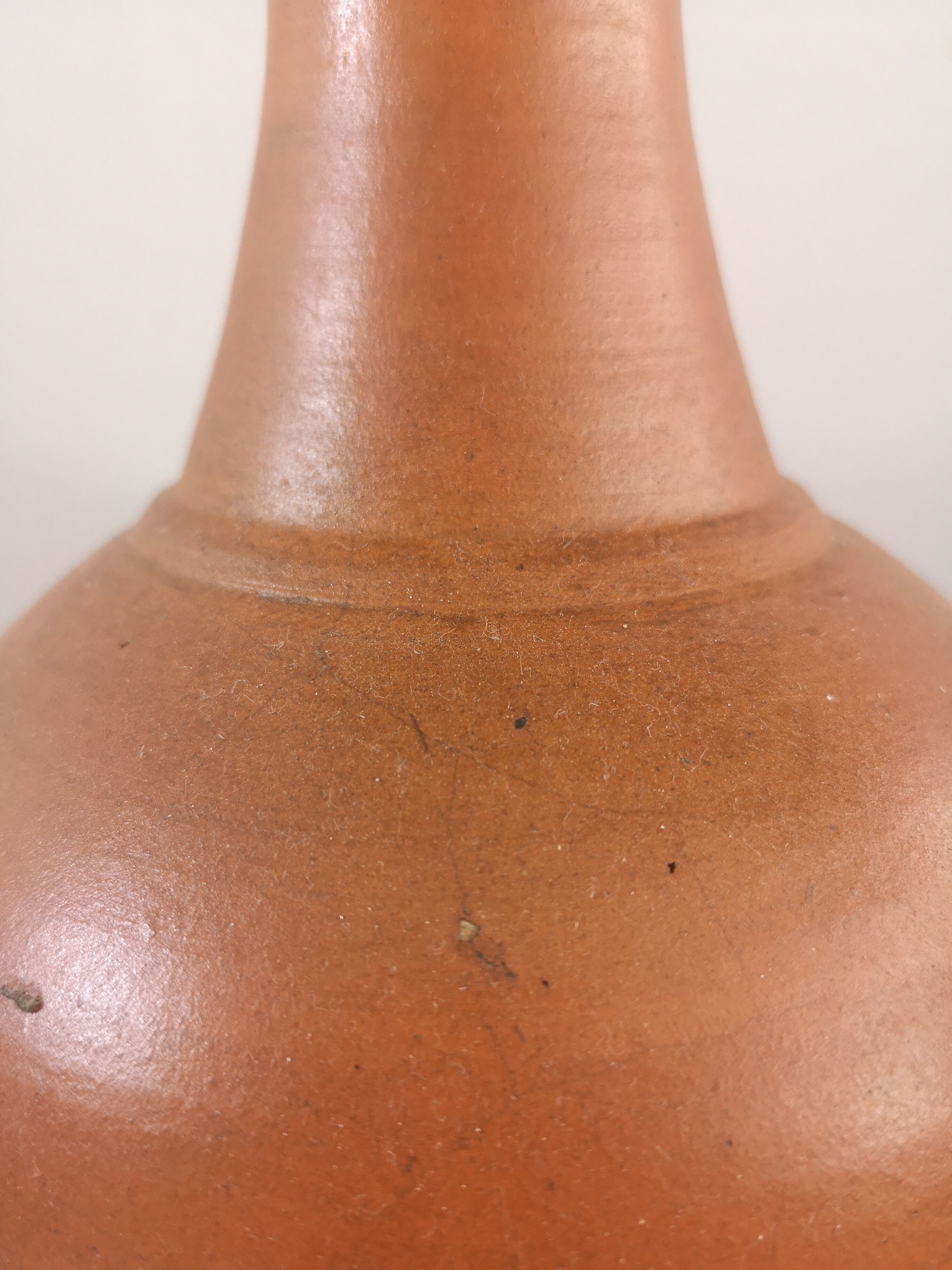 Terracotta vase