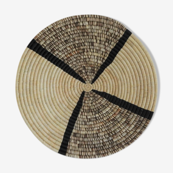 African mural basket