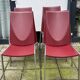 4 chaises de salle à manger italiennes post-modernes Bross