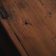 Larch and solid pine storage bench, Folk Art, Savoy, 1950