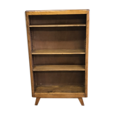 Bibliothèque scandinave aux pieds  compas