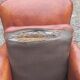 Art deco leather club chair from the 1930s