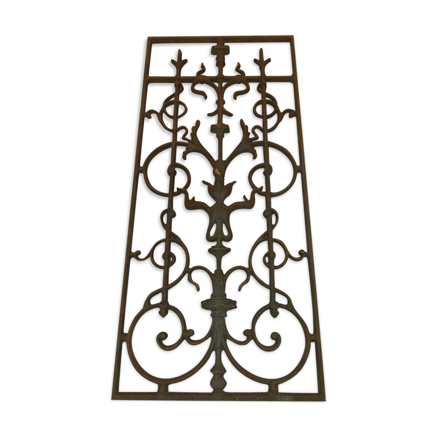 Cast iron door grille