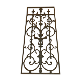 Cast iron door grille