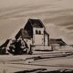 Original drawing in black chalk by Jean Villette (1913-2005)
