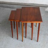 Set of 3 nesting tables, Danish design