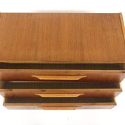 Commode scandinave en teck et en chêne, Suède, 1960