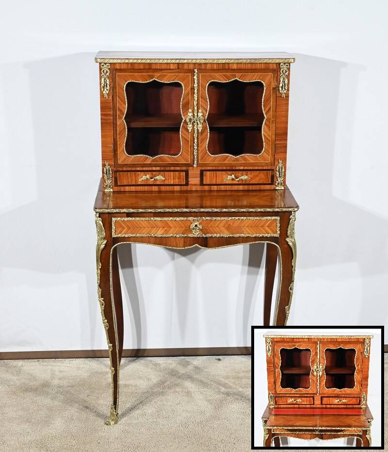 Little Happiness of the Day in Rosewood, Louis XV style – Mid-19th century
