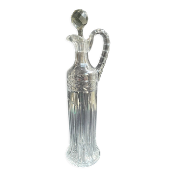 Carafe aiguière Saint Louis Virginia taillé 8670 non estampillée