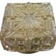 NOS New Old Stock vintage glass ceiling light
