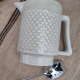 Sarreguemines ice cube pitcher