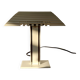 Desk lamp in white lacquered aluminum 1980 Aluminor.