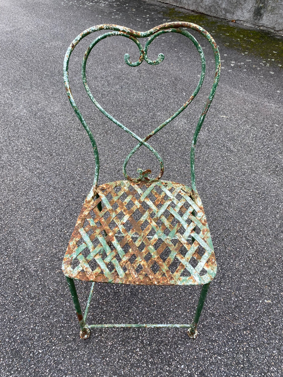 Chaise de jardin 1900
